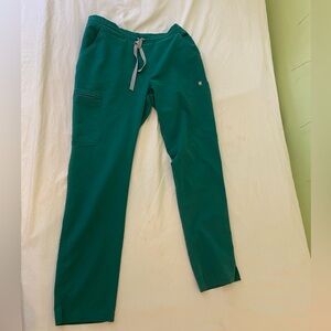 Figs Yola Skinny Green scrub pants